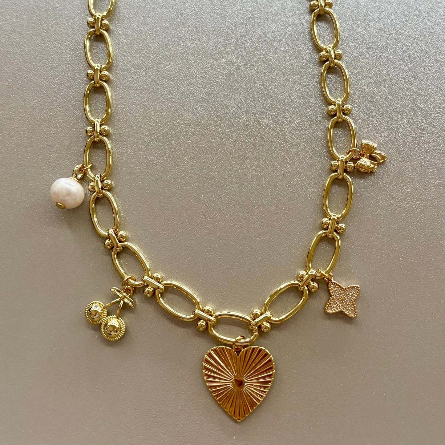 Glowing Charm Necklace