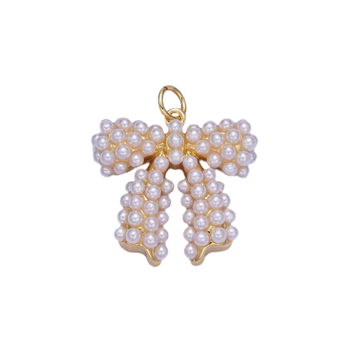 Pearl Bow Charm
