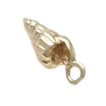 Small Spiral Shell Charm