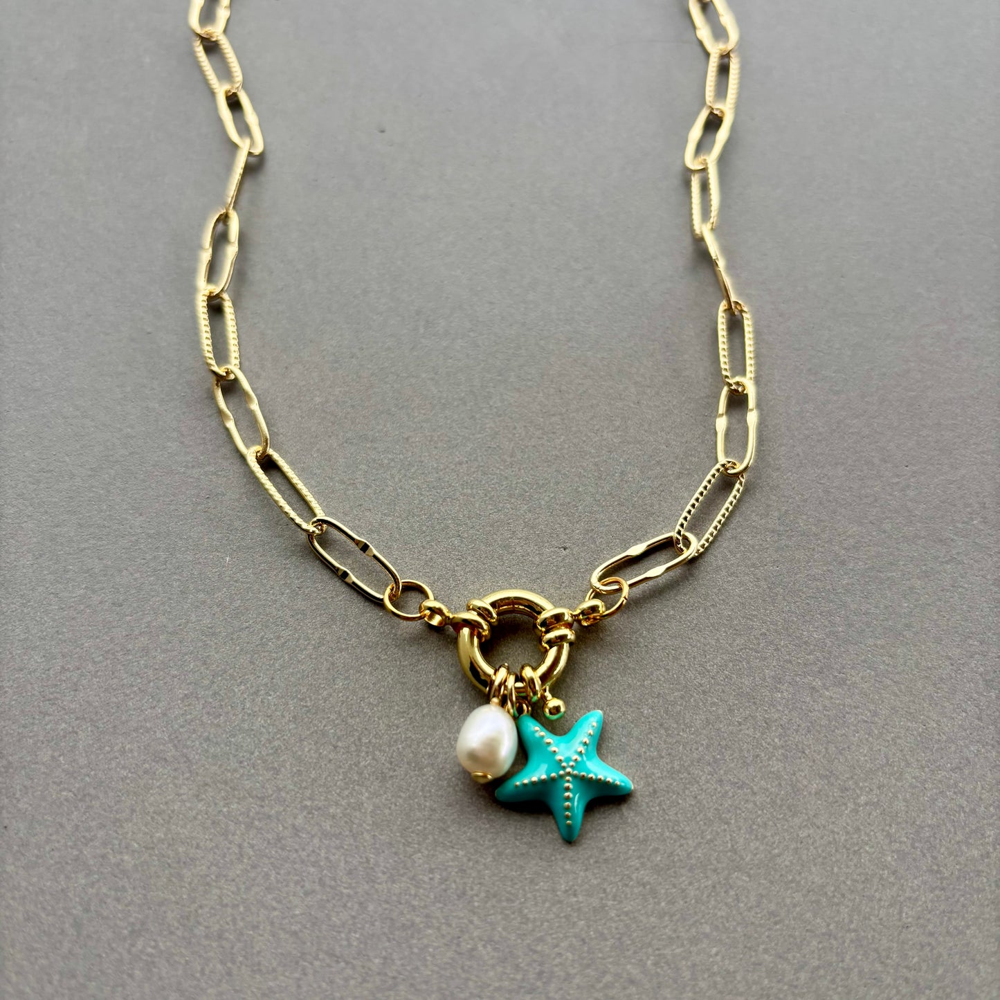 Ocean Floor Charm Necklace