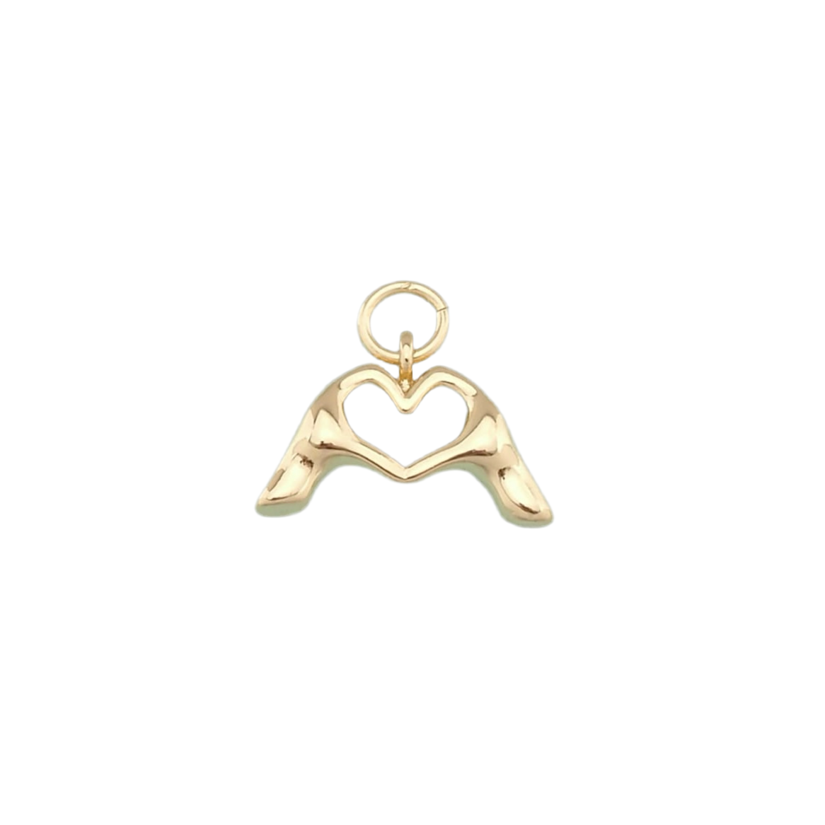 Heart Hands Charm