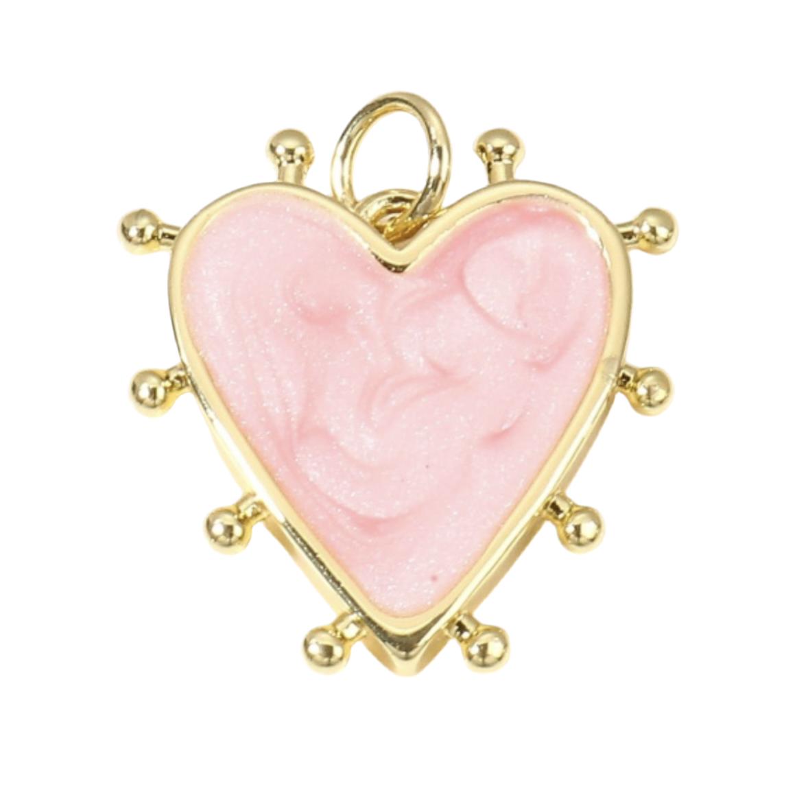 Pink Heart Charm