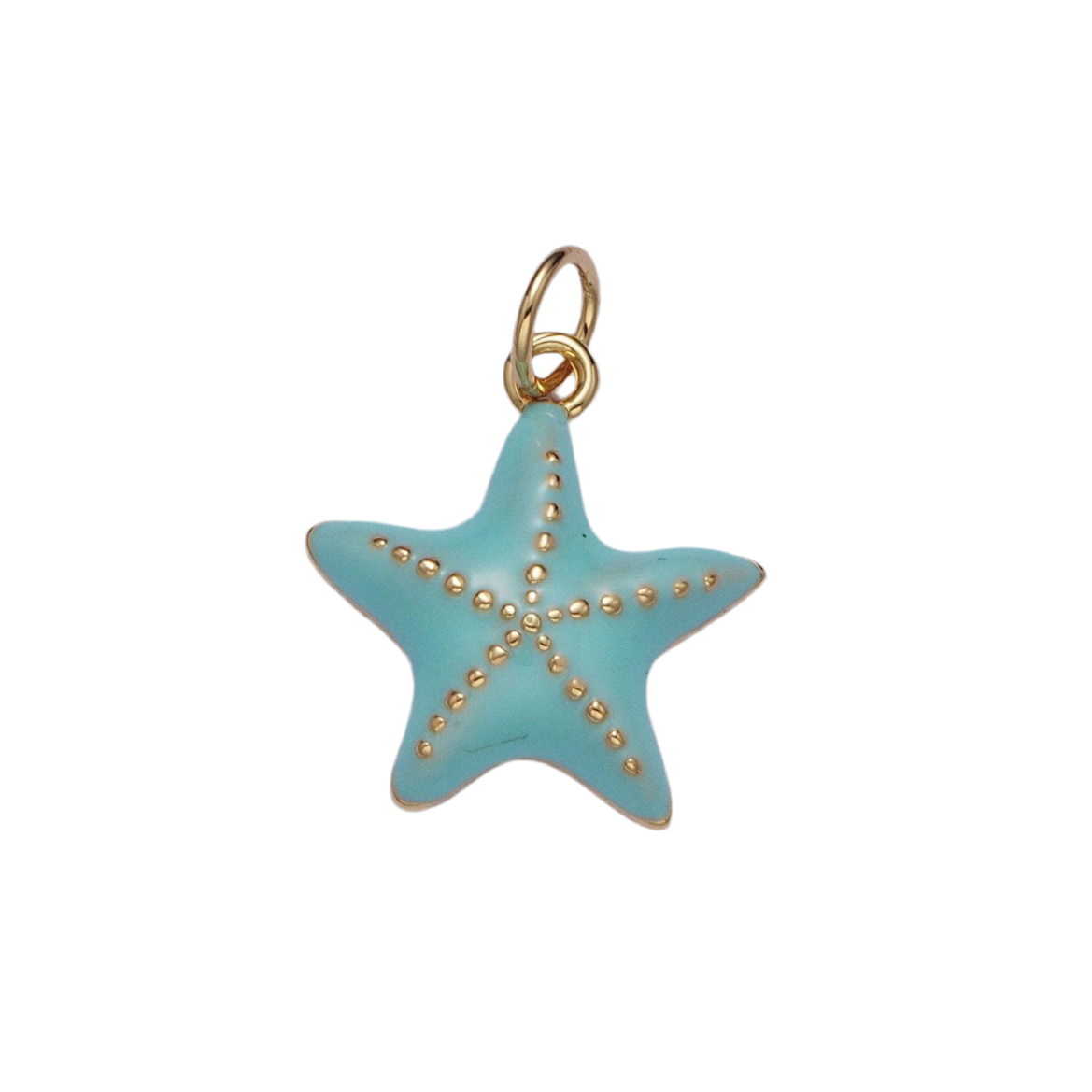 Blue Starfish Charm