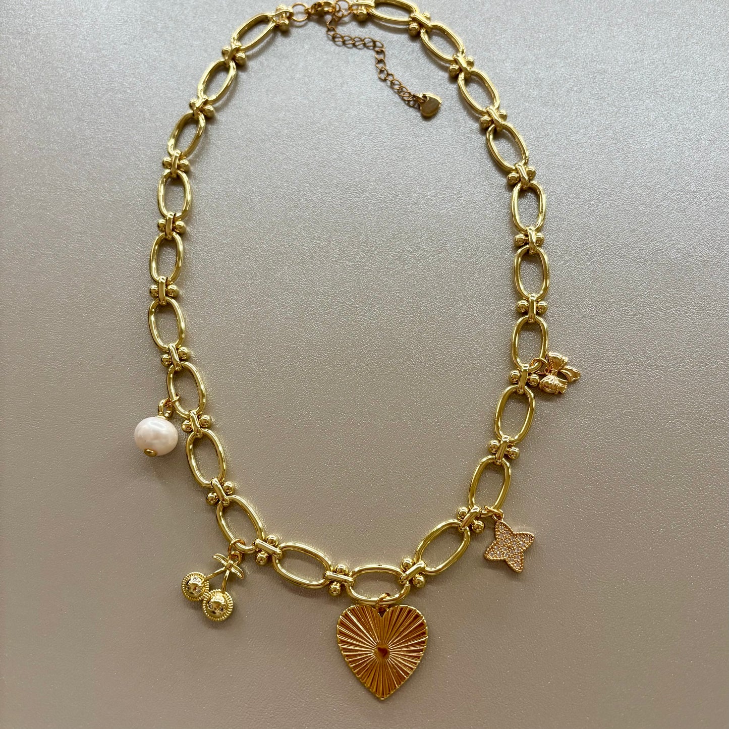 Glowing Charm Necklace
