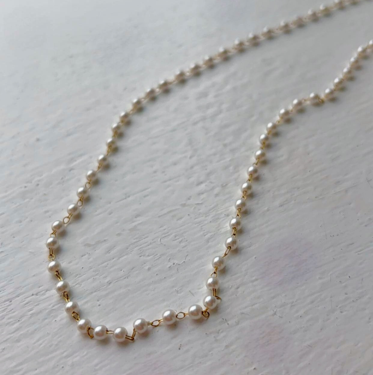 Dainty Pearl Chain